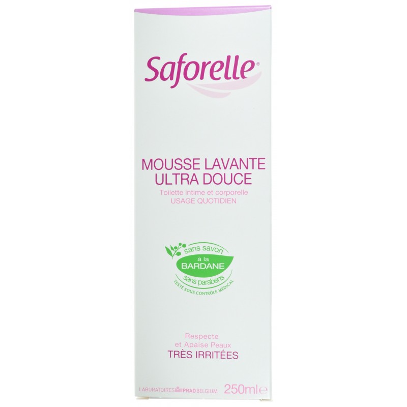 Saforelle mousse lavante ultradouce 250ml