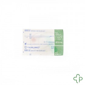 Terumo microperfuseur a ailettes 21g vert 50