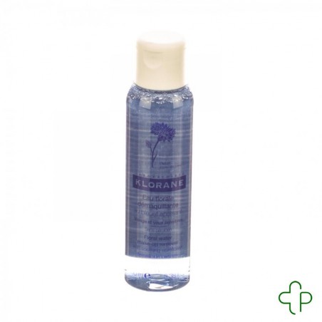 Klorane eau demaquillante 100 flacon 100ml