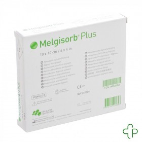 Melgisorb plus kp steriel 10x10cm 10 252200
