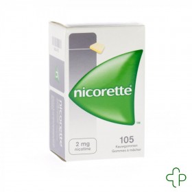 Nicorette Kauwgom 105X2mg
