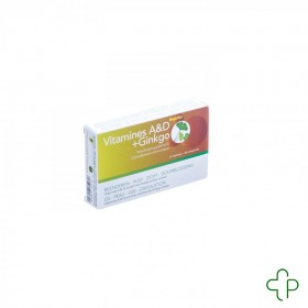 Nutritic Vitamines A&D + Ginkgo Tabletten 30 5786
