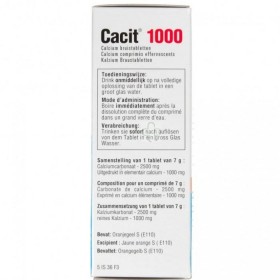 Cacit 1000 30 Comprimes Effervescents