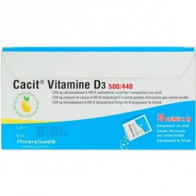 Cacit Vitamine D3 500/440 30 Zakjes