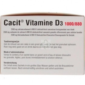 Cacit Vitamine D3 1000/880 30 Zakjes