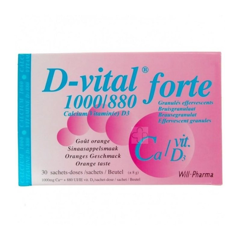 D-vital Forte 1000/880 30 Sachets