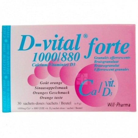D-vital Forte 1000/880 30 Sachets D-vital Forte 1000/880 30 Sachets