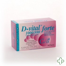 D-vital Forte 1000/880 30 Sachets