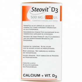Steovit D3 500 Mg/200 U.i. 60 Comprimes a Croquer