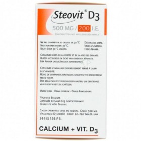 Steovit D3 500 Mg/200 U.i. 60 Comprimes a Croquer