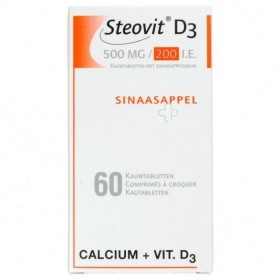 Steovit D3 500 Mg/200 U.i. 60 Comprimes a Croquer