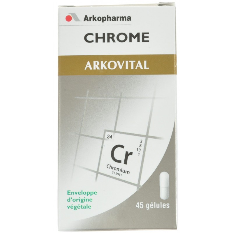 Arkovital Chroom Capsules 45X516mg