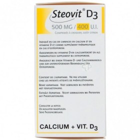 Steovit D3 500 Mg/400 U.i. 60 Comprimes à Croquer