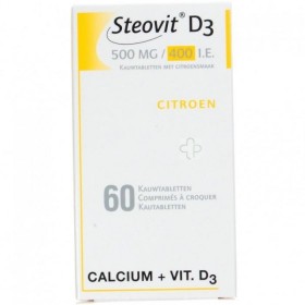 Steovit D3 500 Mg/400 U.i. 60 Comprimes à Croquer