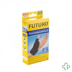 Futuro attelle pouce deluxe noir s- m 12,7-16,5cm
