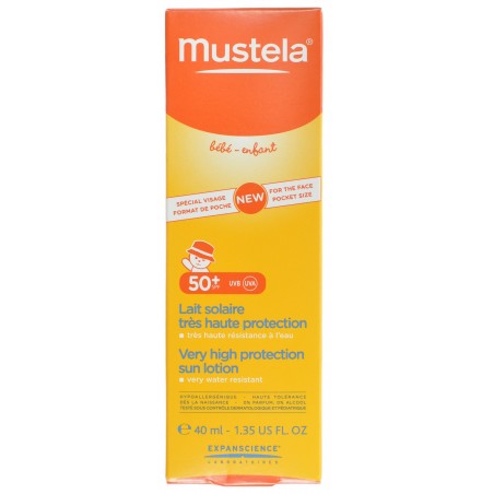 Mustela Zon Melk Z.Hoge Besch.50 + Special Gelaat 40ml