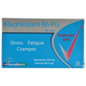 Magnesium B6 Pg Pharmagenerix 60 Capsules