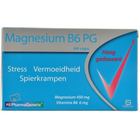 Magnesium B6 Pg Pharmagenerix 60 Capsules