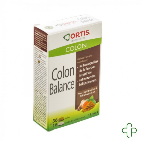 Ortis colon balance comprimes 3x12