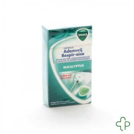 Vicks Ademvrij Zonder Suiker 40G Box
