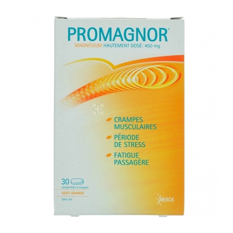 Promagnor 30 Tabletten A Croquer Citron Zonder Suiker