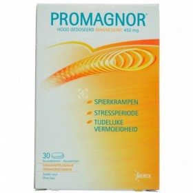 Promagnor 30 Tabletten A Croquer Citron Zonder Suiker