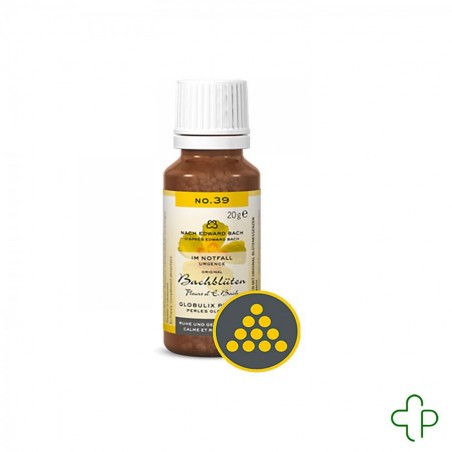 Fleurs de bach urgence globulix perles jour 20g