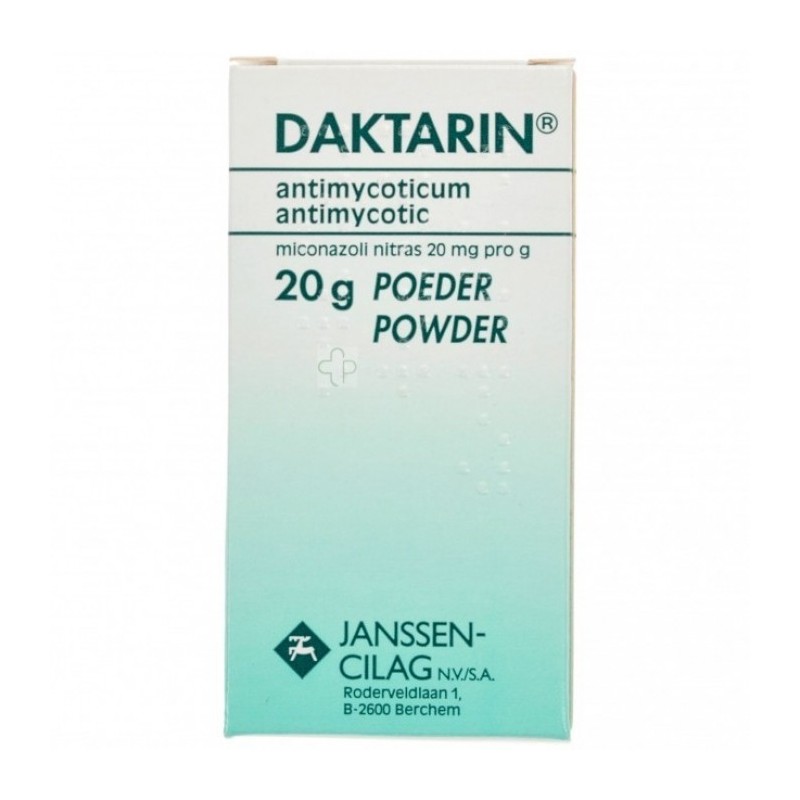 Daktarin Poudre Derm 1 X 20 G 2% - Acheter en ligne