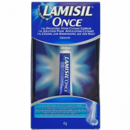 Lamisil Once 1 % Solution Usage Cutane 4 G - Acheter en ligne Lamisil Once 1 % Solution Usage Cutane 4 G - Acheter en ligne