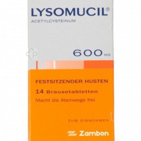 Lysomucil 600 Comprimés effervescents 14 X 600 Mg - Acheter en ligne