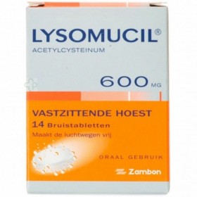 Lysomucil 600 Comprimés effervescents 14 X 600 Mg - Acheter en ligne