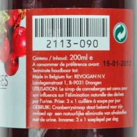 Cranberry Siroop 200 ml
