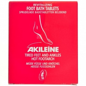 Akileine Rouge Galets de Bain Efferv. 6x20g