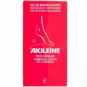 Akileine Rouge Sels Bain Pieds Sach 2x150g