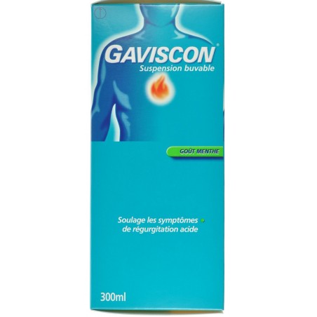 Gaviscon Menthe 300 ml Suspension Buvable - Acheter en ligne Gaviscon Menthe 300 ml Suspension Buvable - Acheter en ligne