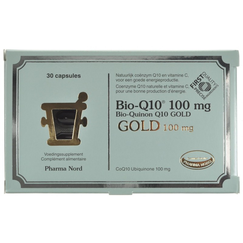 Bio Q10 Gold 100mg Capsules 30