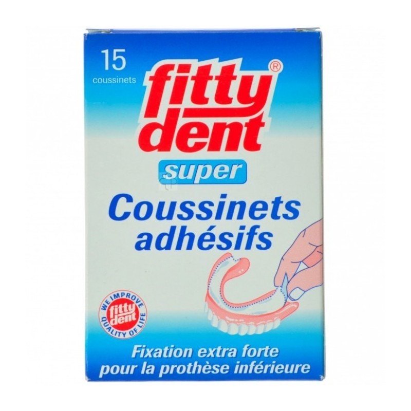Fittydent Coussinets Adhésifs - Acheter en ligne