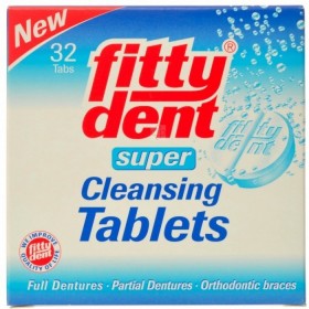 Fittydent Comprimés Nettoyants 32 Unités - Acheter en ligne