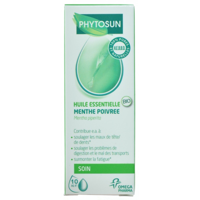 Phytosun menthe poivree bio 10ml