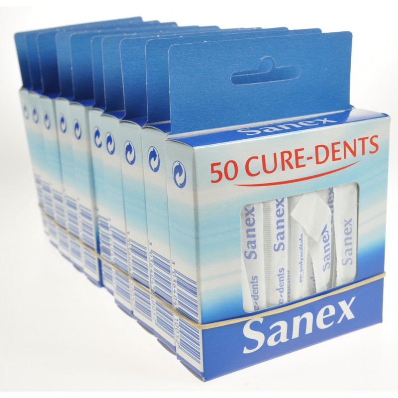 Sanex Cure Dents - type plume d'oie - Emballés séparéemnts