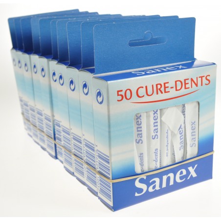 Sanex Cure Dents - type plume d'oie - Emballés séparéemnts