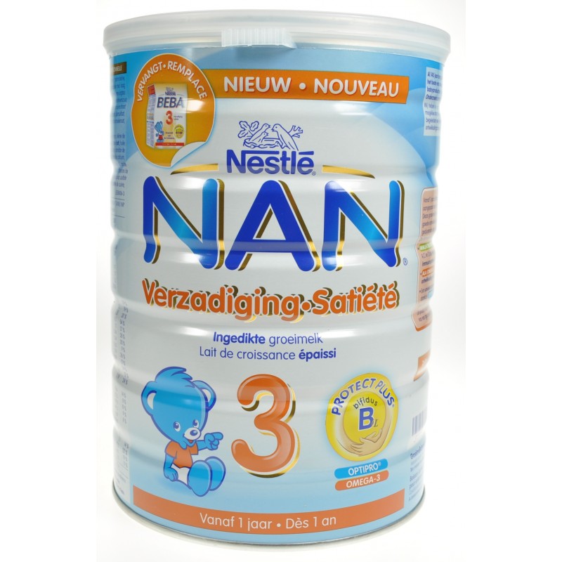 Nan satiete-verzadiging 3 poudre 800g