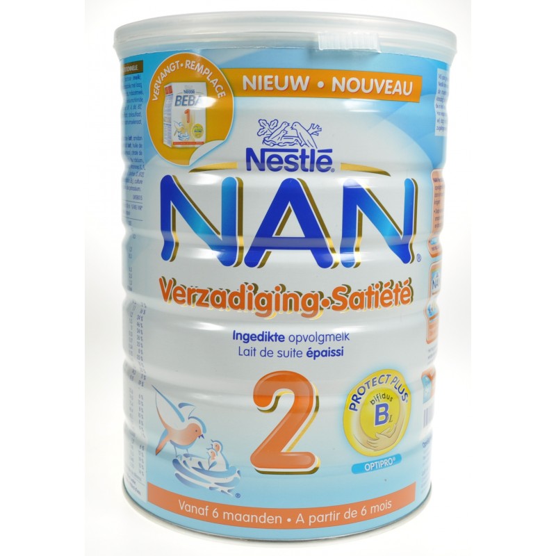 Nan verzadiging-satiete 2 poeder 800g