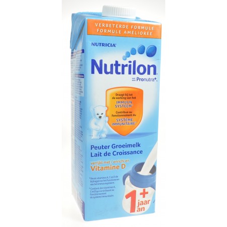 Nutrilon lait croissance +1ans tetra 1l