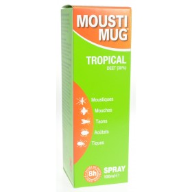 Moustimug Tropical 30% Deet Spray 100ml