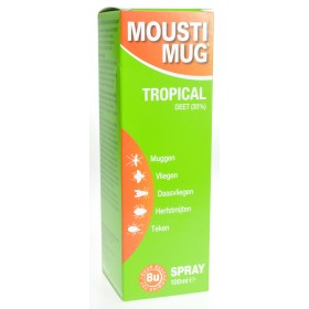 Moustimug Tropical 30% Deet Spray 100ml