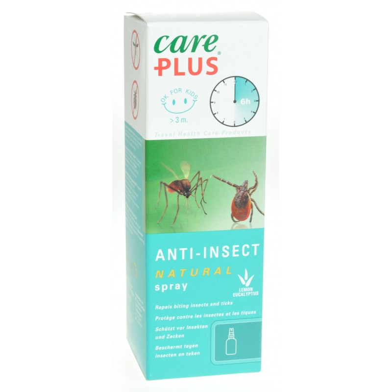 Care Plus Bio Natural Spray 60ml (sans Deet)