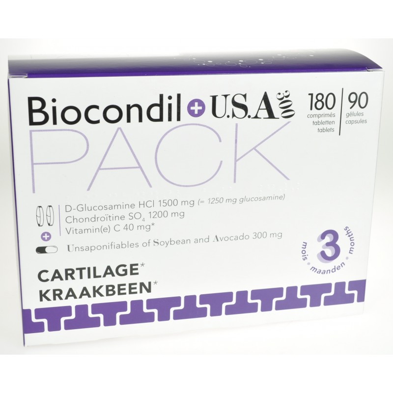 Biocondil usa 300 comprimés 180 + capsules 90