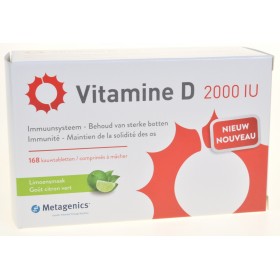Vitamine d 2000iu comprimés 168 metagenics