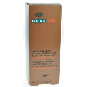 Nuxe sun emulsion fondante autobronzante visage tube 50ml